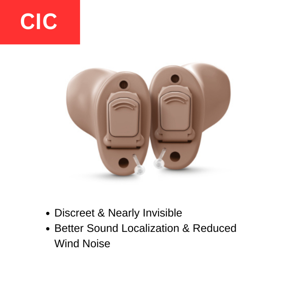 CIC hearing aid