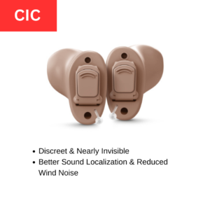 CIC hearing aid