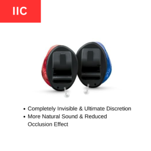 IIC hearing aid