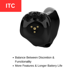 ITC hearing aid